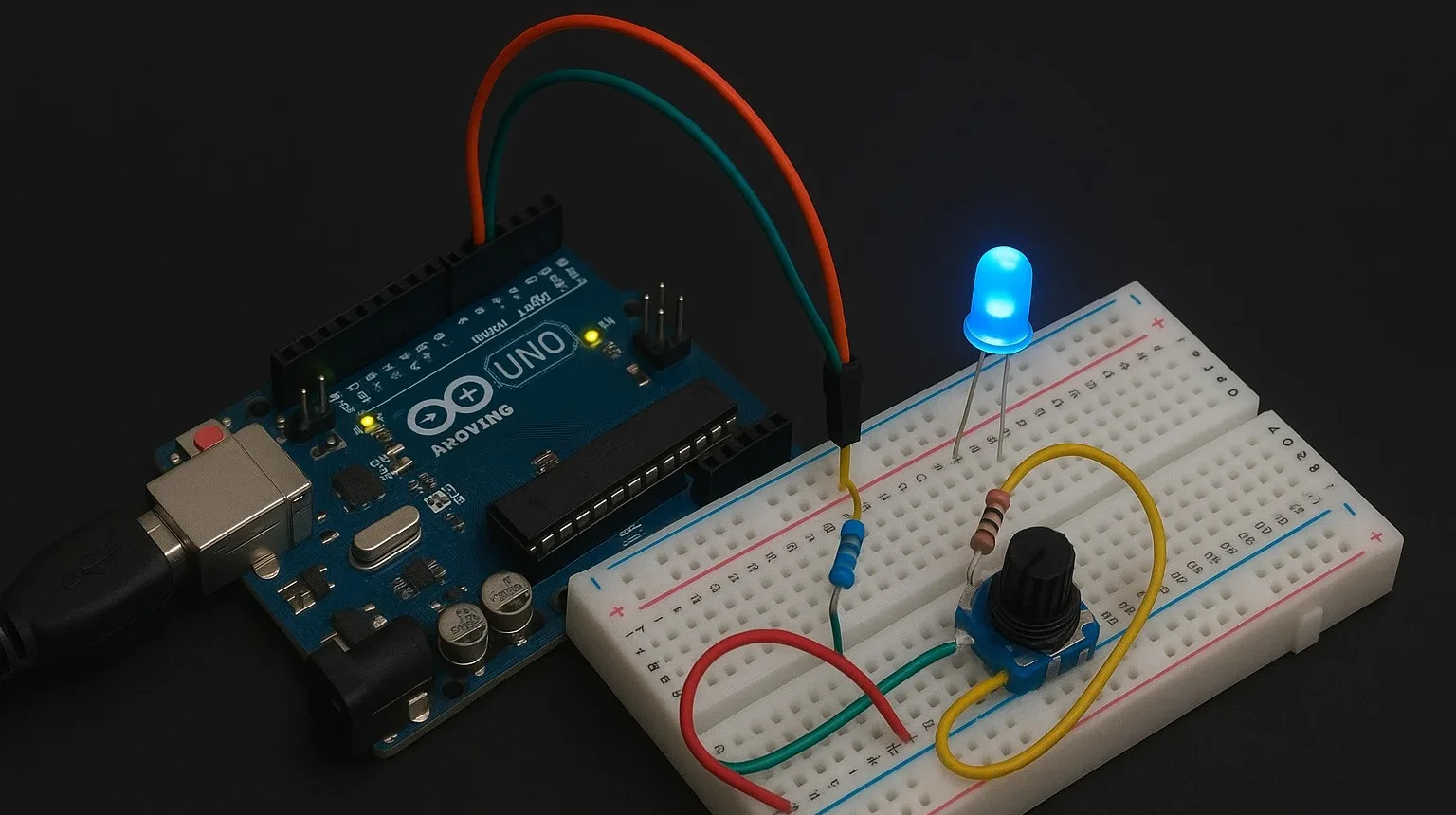 Pierwsze projekty Arduino w Tinkercad